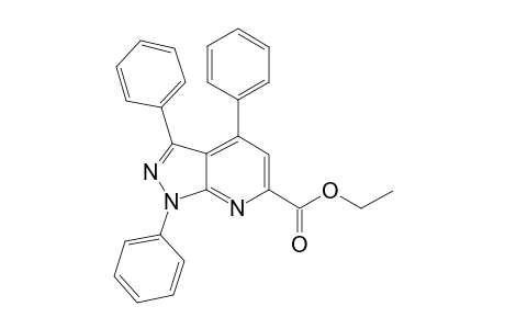 Ethyl-1,3,4-triphenyl-1H-pyrazolo[3,4-b]pyridine-6-carboxylate