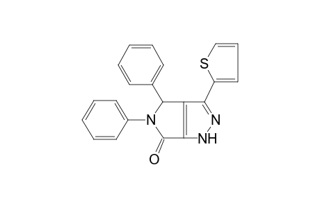 1H-Pyrrolo[3,4-c]pyrazol-6-one, 4,5-diphenyl-3-thiophen-2-yl-4,5-dihydro-