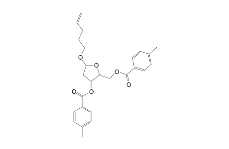 PENT-4-ENYL_2'-DEOXY-3',5'-DI-O-PARA-TOLUYL-ALPHA-D-ERYTHRO-PENTOFURANOSIDE
