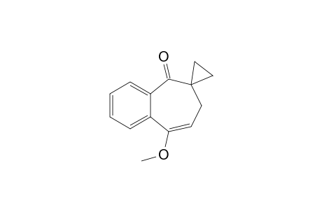 9-Methoxyspiro[benzo[7]annulene-6,1'-cyclopropan]-5(7H)-one
