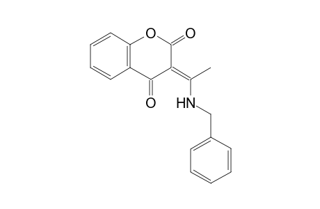 3-(2-Benzylamino-1-methyl-ethylidene)-chroman-2,4-dione