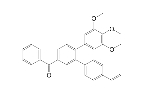 Phenyl(3,4,5-trimethoxy-4''-vinyl[1,1';2',1'']terphenyl-4'-yl)methanone