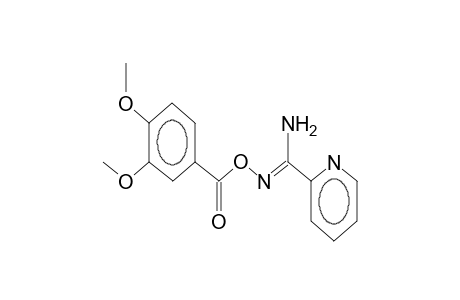 2Z-[3,4-dimethoxybenzoyloxyimino(amino)methyl]pyridine