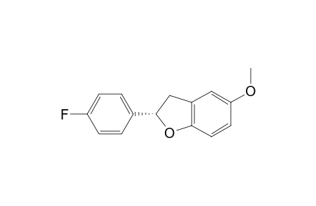 (S)-2-(4-Fluorophenyl)-5-methoxy-2,3-dihydrobenzofuran