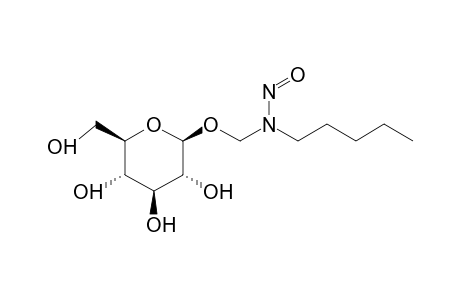 N-Nitroso-6-pentylaminomethyl-b-d-glucopyranoside