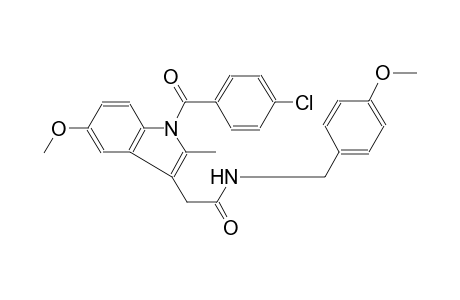 2-[1-(4-chlorobenzoyl)-5-methoxy-2-methyl-1H-indol-3-yl]-N-(4-methoxybenzyl)acetamide