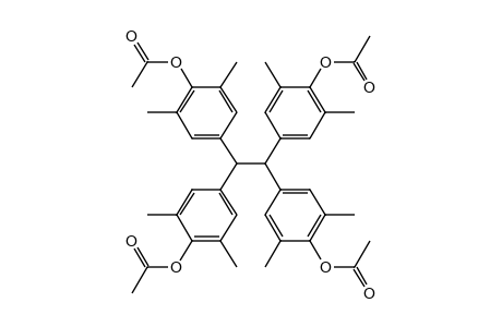 4,4',4'',4'''-ethanediylidenetetra-2,6-xylenol, tetraacetate