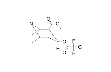 Ecgonine, chlorodifluoroacetate, ethyl ester