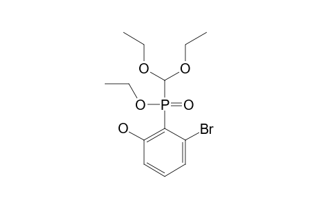 ETHYL_2-BROMO-6-HYDROXYPHENYL-(DIETHOXYMETHYL)-PHOSPHINATE