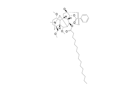 16-Demethoxy-15,16-didehydro-14-Benzoyl-Delphonine-8-Palmitate