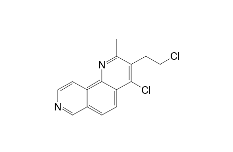 4-Chloranyl-3-(2-chloroethyl)-2-methyl-1,8-phenanthroline