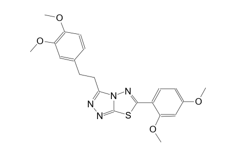 [1,2,4]triazolo[3,4-b][1,3,4]thiadiazole, 6-(2,4-dimethoxyphenyl)-3-[2-(3,4-dimethoxyphenyl)ethyl]-