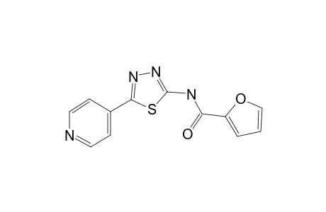 N-[5-(4-Pyridinyl)-1,3,4-thiadiazol-2-yl]-2-furamide