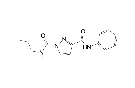 N~3~-phenyl-N~1~-propyl-1H-pyrazole-1,3-dicarboxamide
