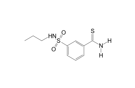 m-(propulsulfamoyl)thiobenzamide