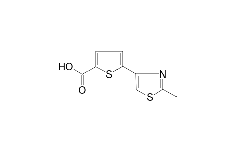 Thiophene-2-carboxylic acid, 5-(2-methyl-4-thiazolyl)-