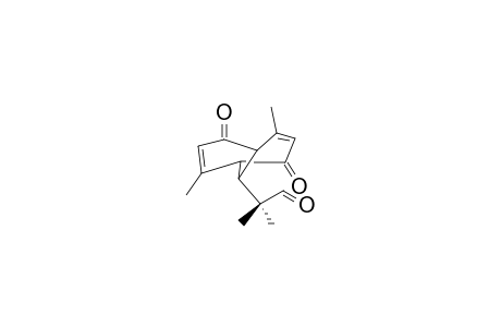 4,8-Dimethyl-9-(2-formylprop-2-yl)bicyclo[3.3.1]dodeca-3,7-dien-2,6-dione