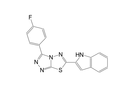 1H-indole, 2-[3-(4-fluorophenyl)[1,2,4]triazolo[3,4-b][1,3,4]thiadiazol-6-yl]-