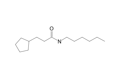 Propanamide, 3-cyclopentyl-N-hexyl-