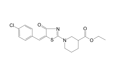 1-[(5E)-5-(4-chlorobenzylidene)-4-keto-2-thiazolin-2-yl]nipecotic acid ethyl ester