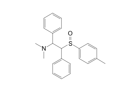 N,N-dimethyl-1,2-diphenyl-2-(p-tolylsulfinyl)ethanamine