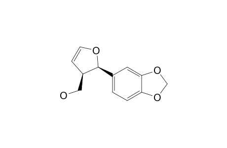 4-HYDROXYMETHYL-5-[3',4'-METHYLENEDIOXYPHENYL]-2,3-DIHYDROFURAN