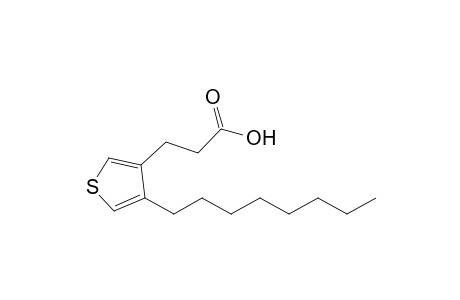 3-(4-n-Octyl-3-thienyl)propanoic acid