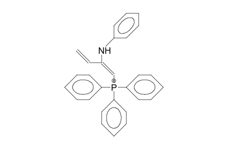 2-Anilino-buta-1,3-dienyl-(triphenyl)-phosphonium cation