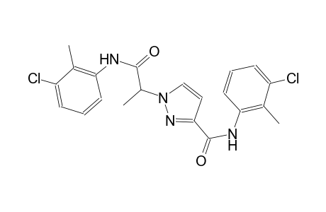 1H-pyrazole-1-acetamide, N-(3-chloro-2-methylphenyl)-3-[[(3-chloro-2-methylphenyl)amino]carbonyl]-alpha-methyl-