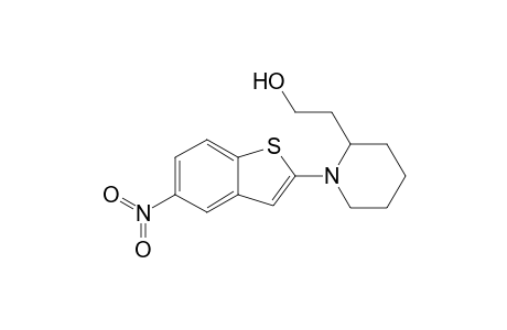 2-(1-(5-Nitrobenzo[b]thiophen-2-yl)piperidin-2-yl)ethanol