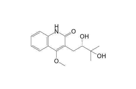 3-[(2S)-2,3-dihydroxy-3-methyl-butyl]-4-methoxy-1H-quinolin-2-one