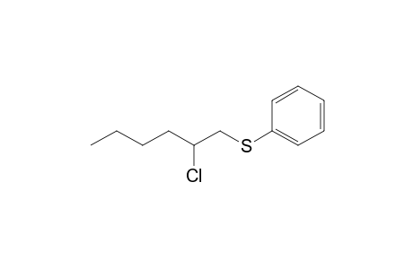 2-Chloro-1-(phenylthio)hexane