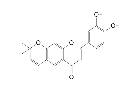 3-(3,4-DIMETHOXYPHENYL)-1-(2,2-DIMETHYL-7-HYDROXY-2H-1-BENZOPYRAN-6-YL)-2-PROPEN-1-ONE