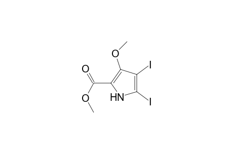 4,5-Diiodo-3-methoxy-2-(methoxycarbonyl)pyrrole
