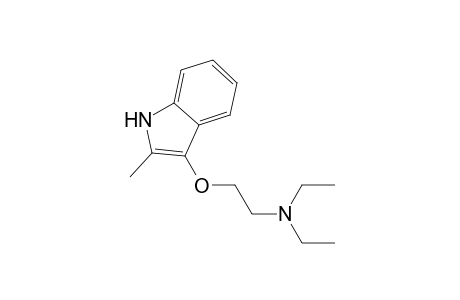 2-Methyl-3-[2'-(N,N-diethylamino)ethoxy]-indole