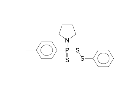 4-METHYLPHENYLDITHIO(PYRROLIDINO)(4-METHOXYPHENYL)THIOPHOSPHONATE