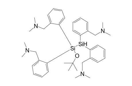 1-tert-Butyloxy-1,1,2,2-tetrakis[2-(dimethylaminomethyl)phenyl]disilane