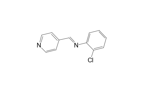 Benzenamine, 2-chloro-N-(4-pyridinylmethylene)-