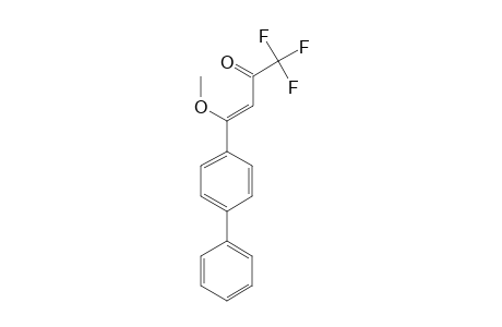 4-(4-BIPHENYL)-1,1,1-TRIFLUORO-4-METHOXYBUT-3-EN-2-ONE