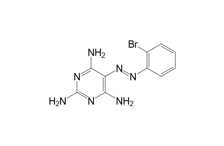 5-[(o-bromophenyl)azo]-2,4,6-triaminopyrimidine
