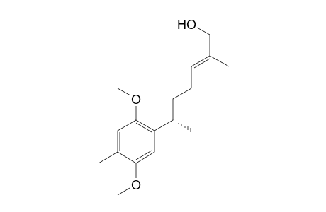(S,E)-6-(2,5-dimethoxy-4-methylphenyl)-2-methylhept-2-en-1-ol