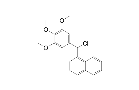 1-[CHLORO-(3,4,5-TRIMETHOXYPHENYL)-METHYL]-NAPHTHALENE