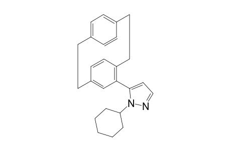 2-[2-(Cyclohexyl)pyrazol-3-yl][2.2]paracyclophane