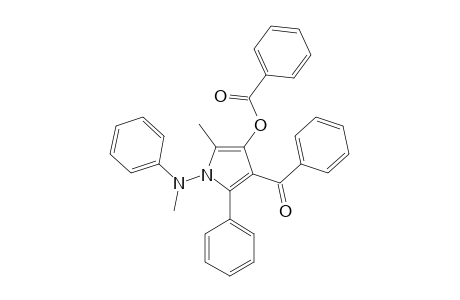 4-BENZOYL-3-BENZOYLOXY-2-METHYL-1-(METHYLPHENYLAMINO)-5-PHENYL-1H-PYRROLE