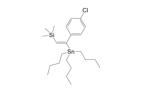 (E)-(2-(4-chlorophenyl)-2-(tributylstannyl)vinyl)trimethylsilane