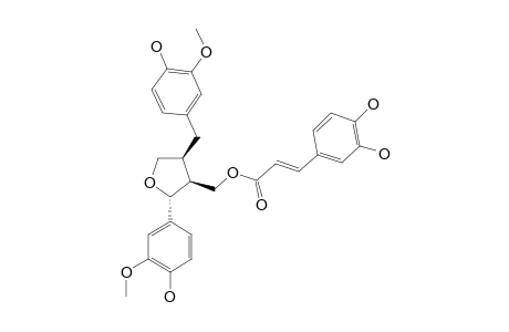 (+)-LARICIRESINOL-9'-CAFFEINATE
