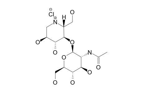 4-O-(2-ACETAMIDO-2-DEOXY-BETA-D-GLUCOPYRANOSYL)-1,5-DIDEOXY-1,5-IMINO-D-GLUCITOL-HYDROCHLORIDE
