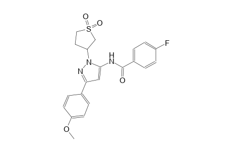 benzamide, 4-fluoro-N-[3-(4-methoxyphenyl)-1-(tetrahydro-1,1-dioxido-3-thienyl)-1H-pyrazol-5-yl]-