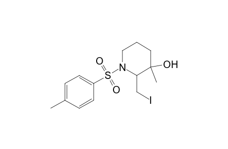 3-Piperidinol, 2-(iodomethyl)-3-methyl-1-[(4-methylphenyl)sulfonyl]-