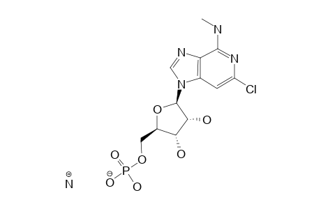 2-CHLORO-3-DEAZA-N-(6)-METHYLADENOSINE_MONOPHOSPHATE